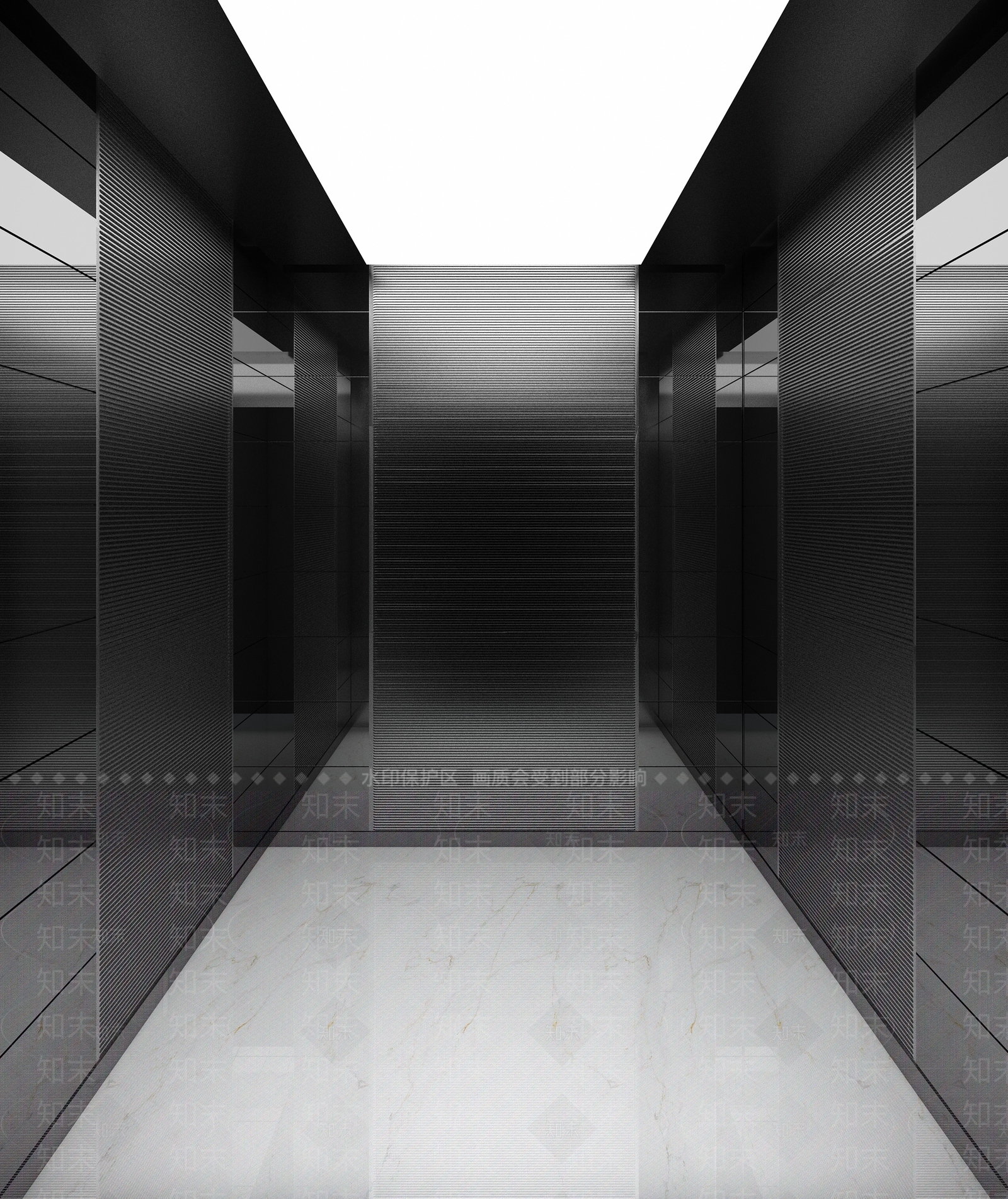 现代电梯3D模型下载【ID:1132999812】