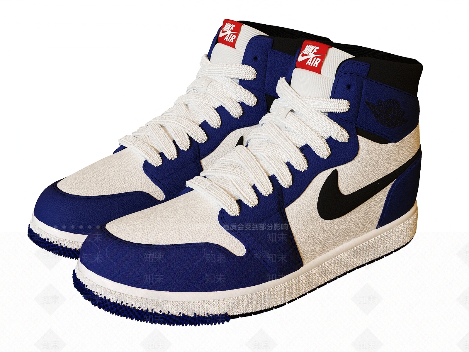 耐克鞋子3D模型下载【ID:1133056580】