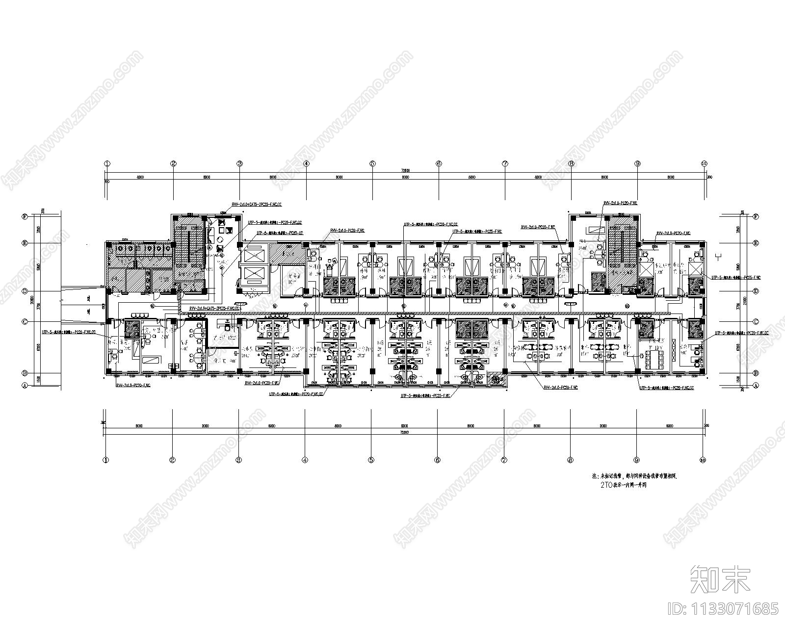 社区医院弱电智能化系统cad施工图下载【ID:1133071685】