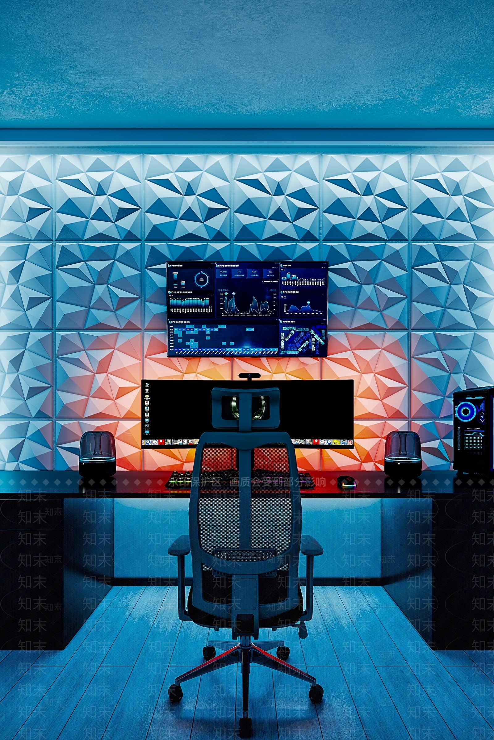 电脑设备3D模型下载【ID:1133113012】
