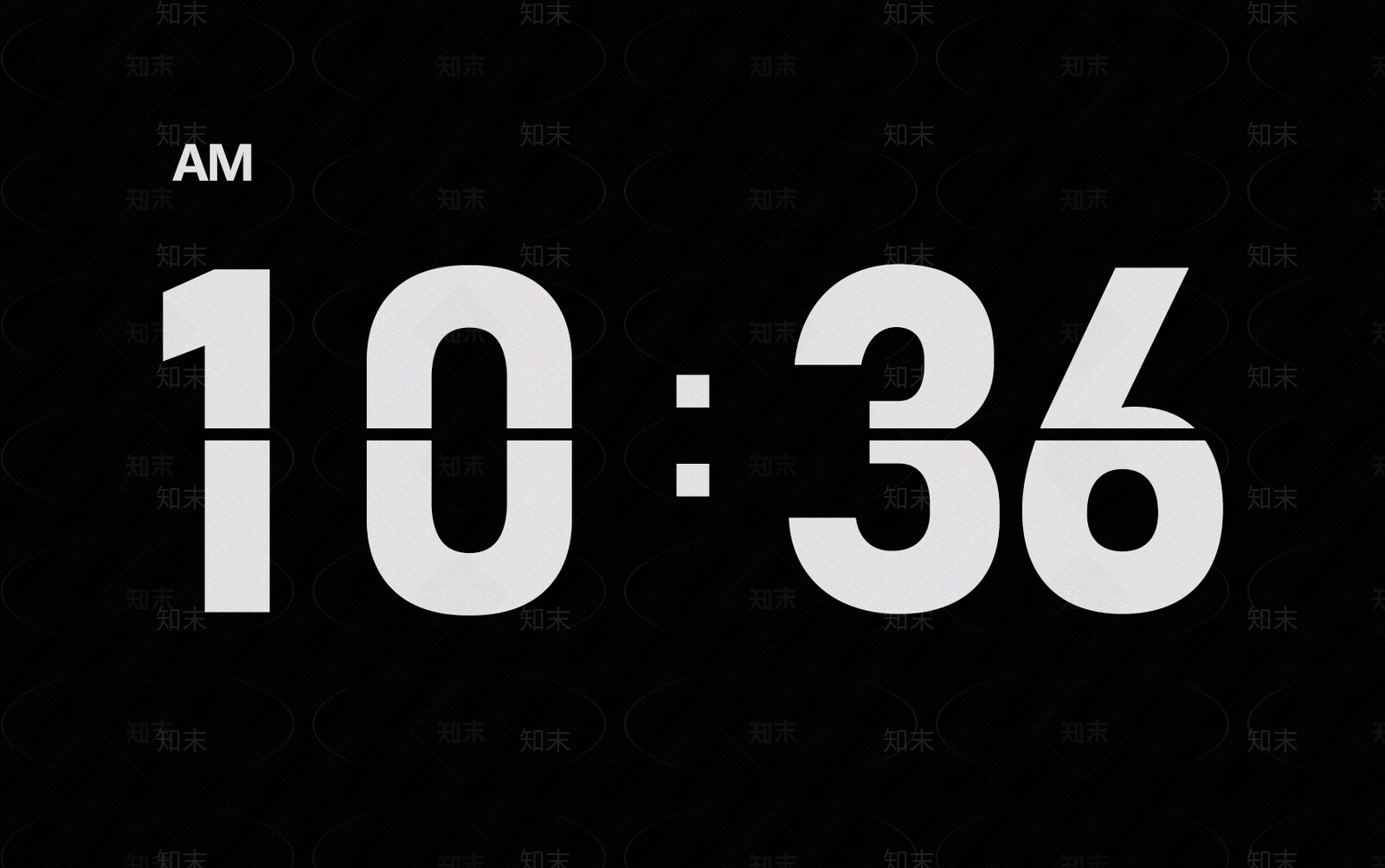 电视电脑时间数字屏幕贴图贴图下载【ID:1133221091】