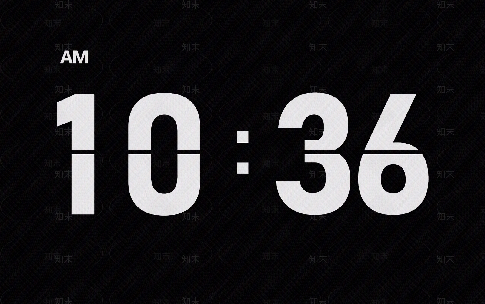 电视电脑时间数字屏幕贴图贴图下载【ID:1195371827】