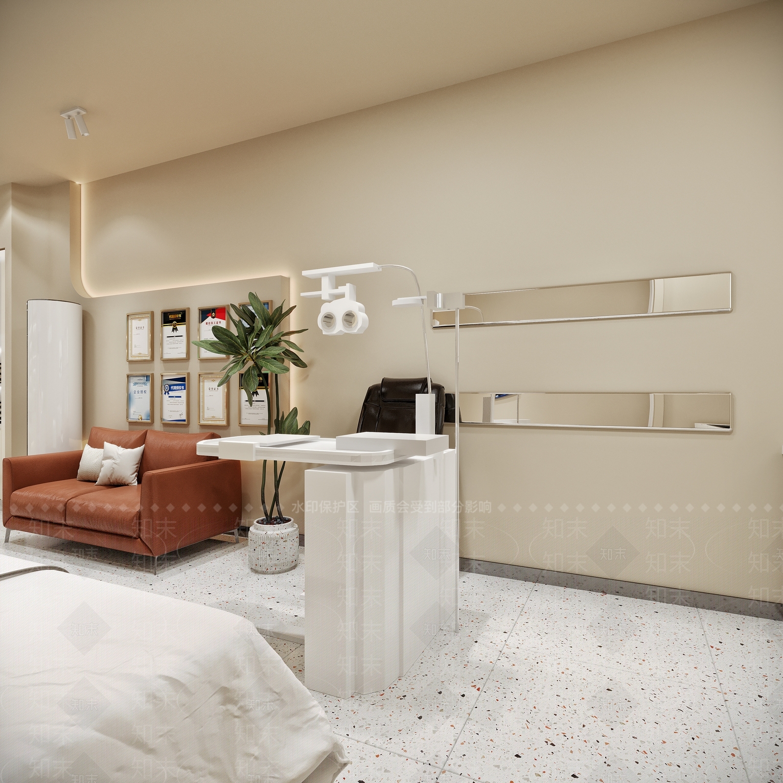 现代眼镜店3D模型下载【ID:1133243380】
