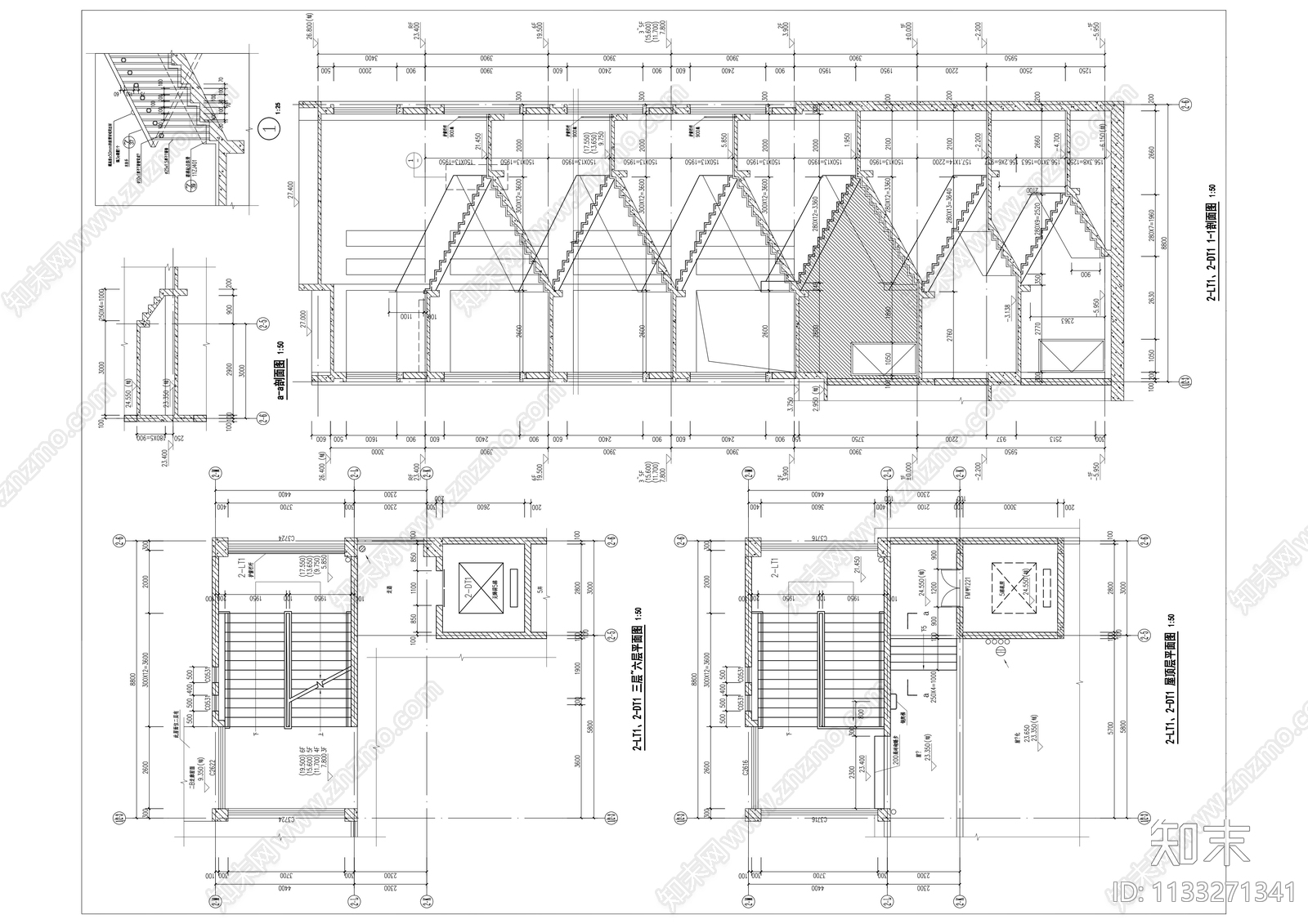 学校建筑cad施工图下载【ID:1133271341】