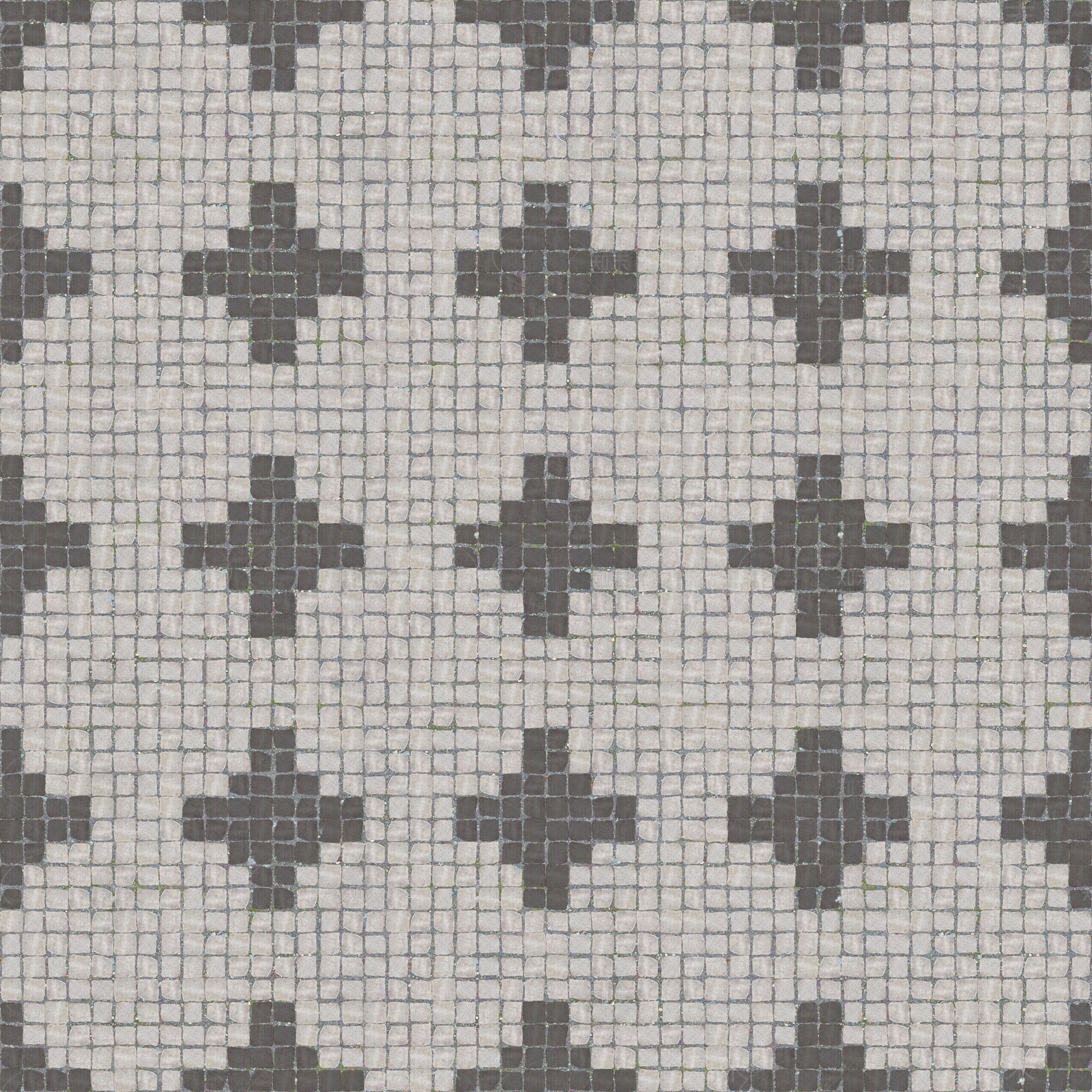 户外灰色弹石马蹄石碎石子碎拼砖石拼花铺地贴图下载【ID:1137317845】