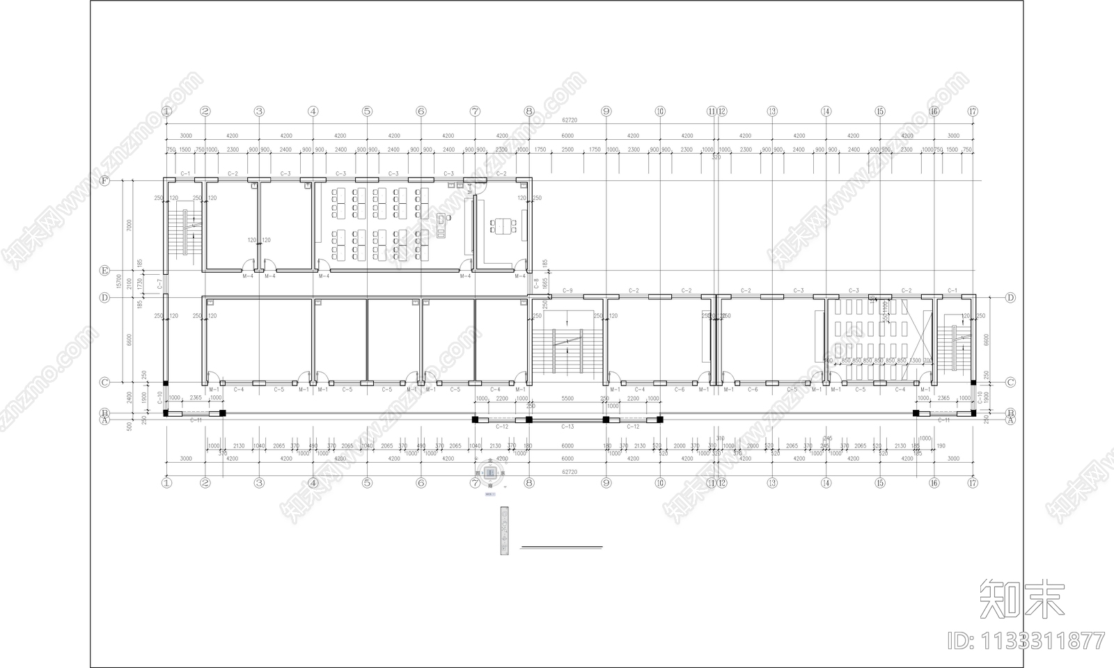 三百套学校中小学幼儿园建筑施工图下载【ID:1133311877】