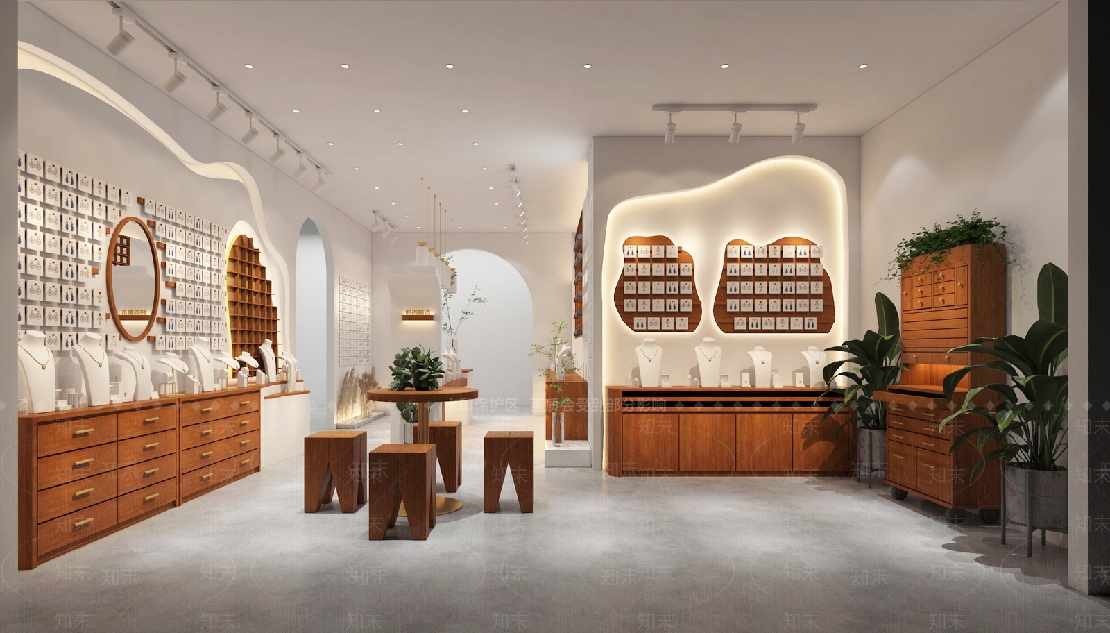 现代饰品店3D模型下载【ID:1133368510】