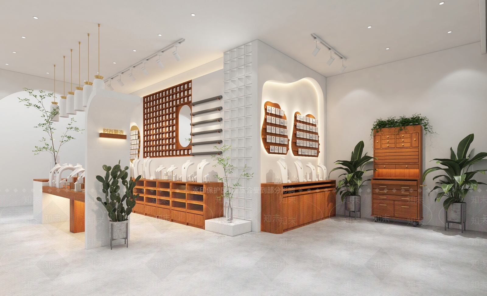 现代饰品店3D模型下载【ID:1133368510】
