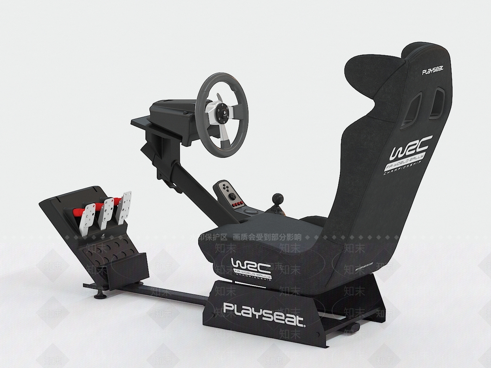 现代游戏座椅SU模型下载【ID:1133461913】