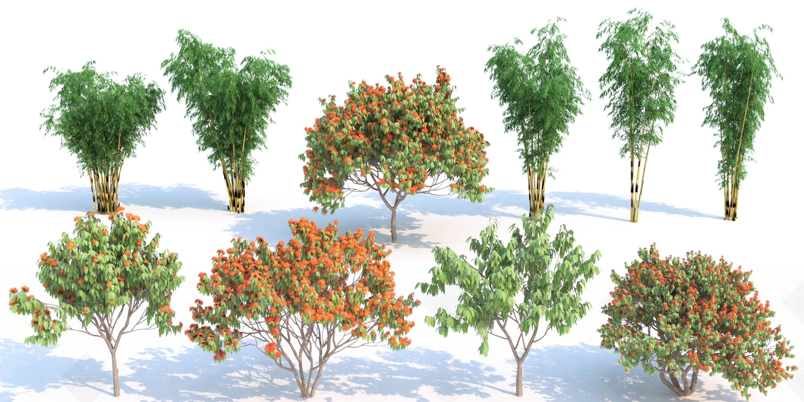 竹子3D模型下载【ID:1133489738】