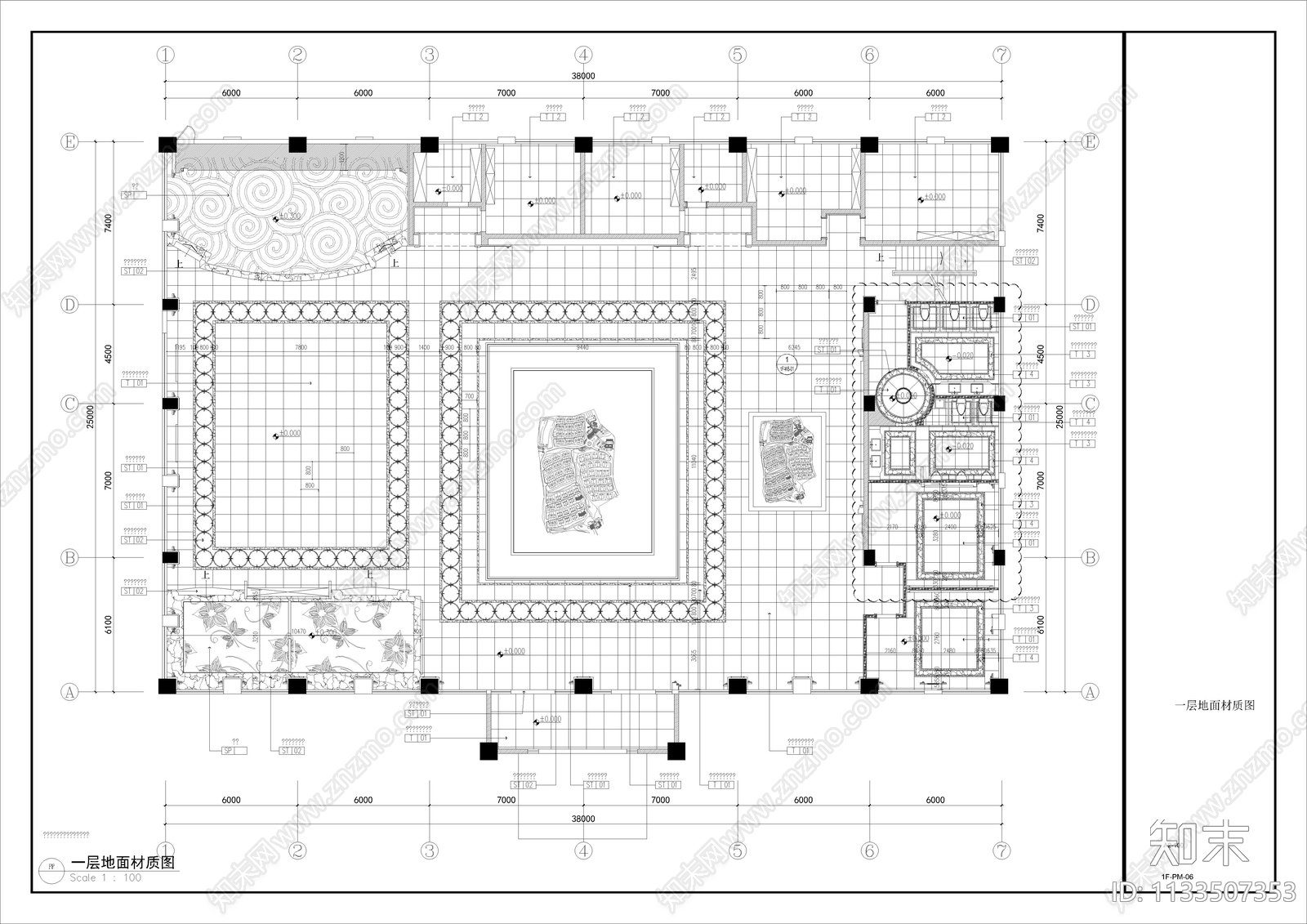 帝和世纪营销中心效果图cad施工图下载【ID:1133507353】