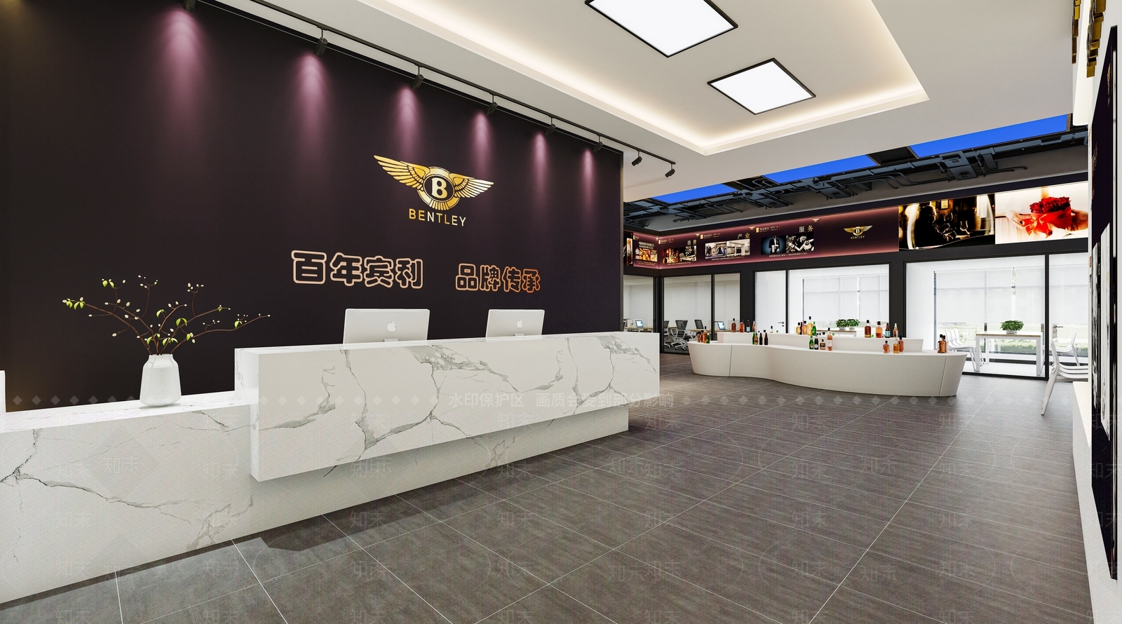 现代啤酒展厅3D模型下载【ID:1133540510】