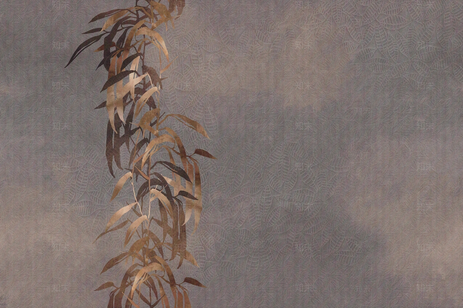 咖色叶子壁纸贴图下载【ID:1133611715】