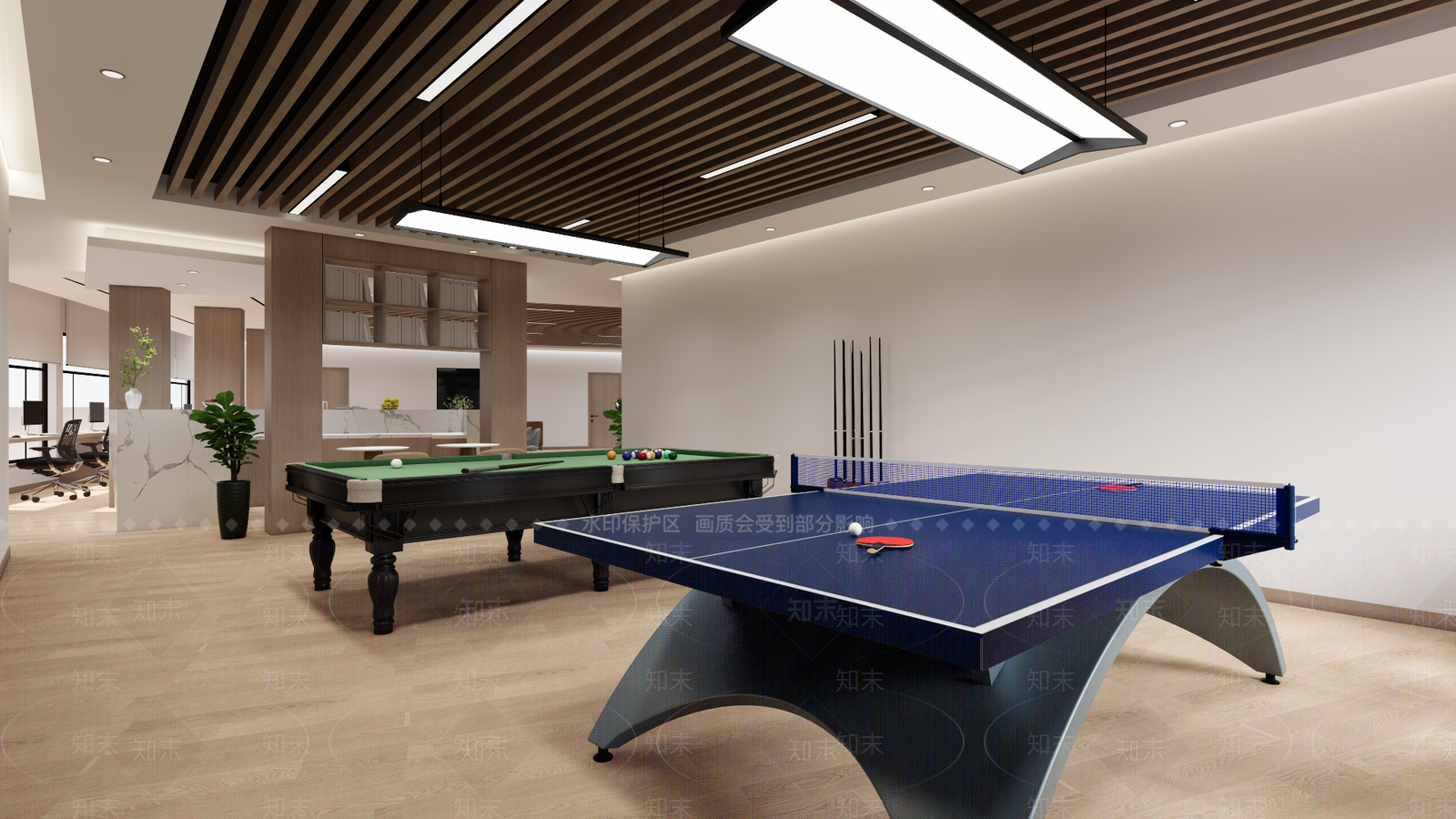 现代休闲吧SU模型下载【ID:1133766384】