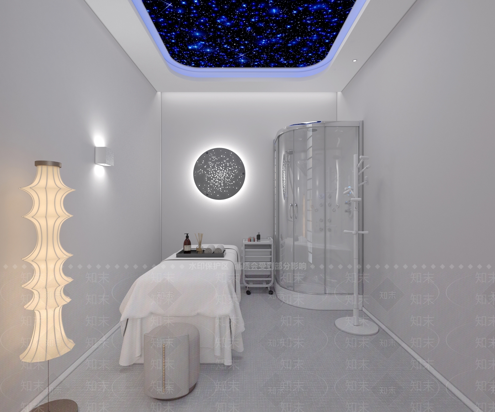 现代美容店包间3D模型下载【ID:1133629268】