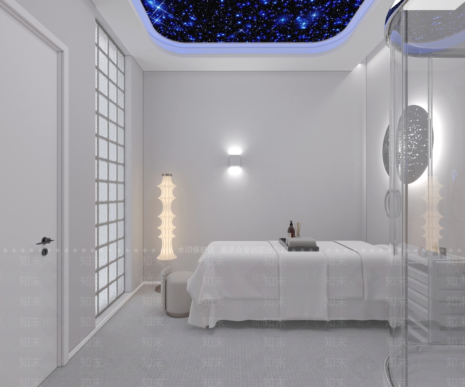 现代美容店包间3D模型下载【ID:1133629268】