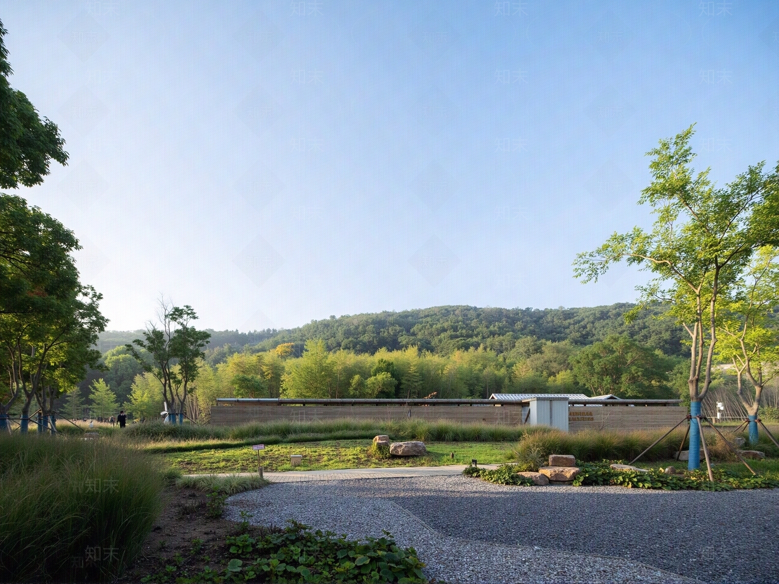 公园外景贴图下载【ID:1195372341】