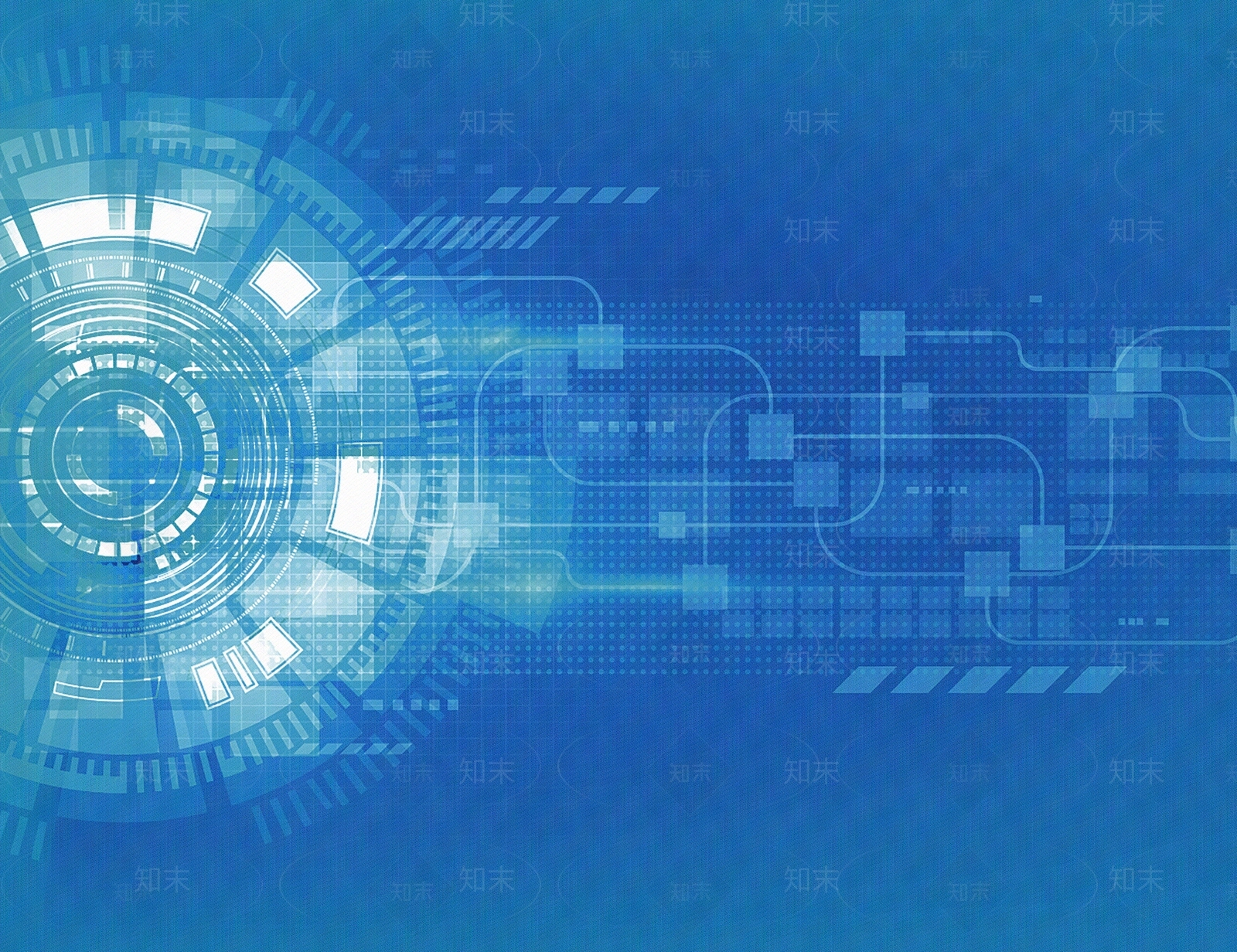 科技展厅智能背景墙贴图下载【ID:1133649226】