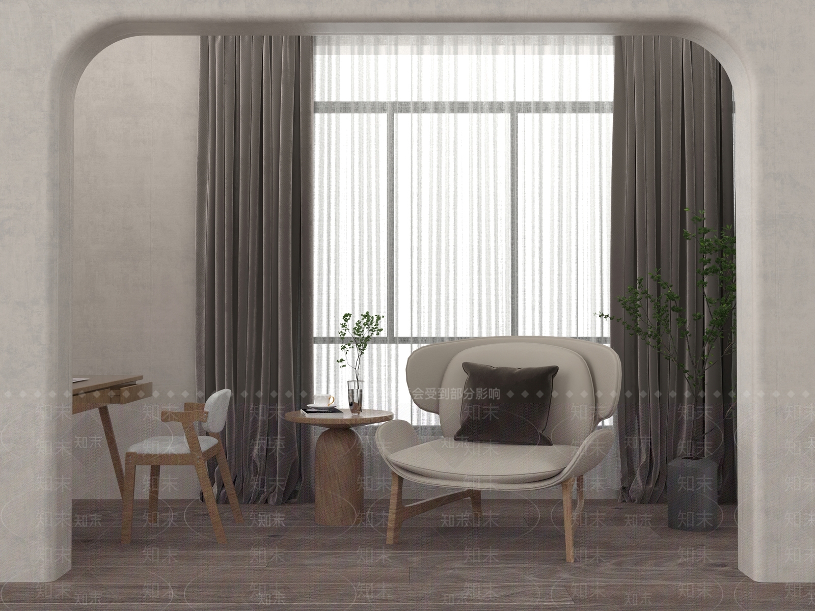 现代家居阳台3D模型下载【ID:1133654201】