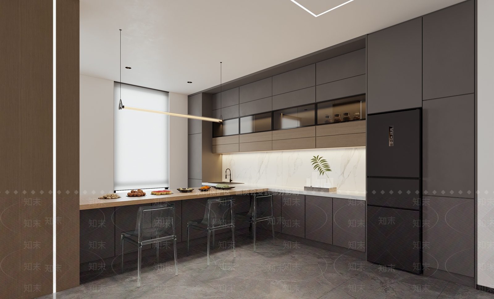 现代布料店3D模型下载【ID:1133658644】