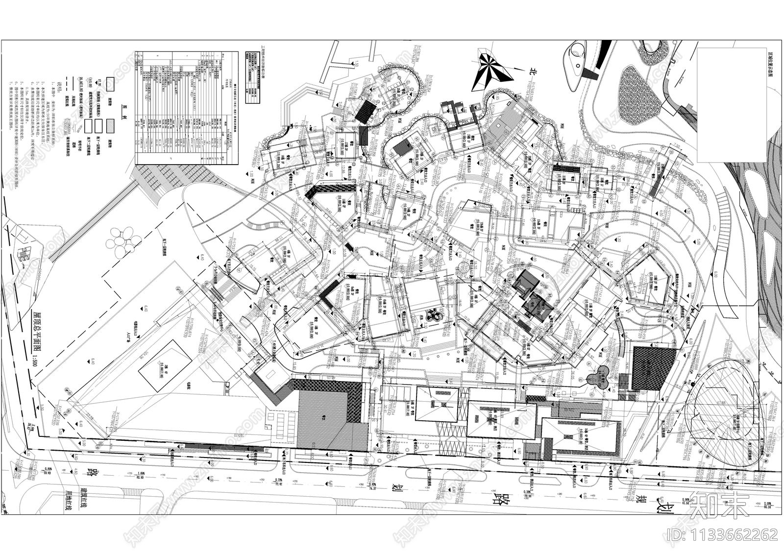 商业街建筑cad施工图下载【ID:1133662262】