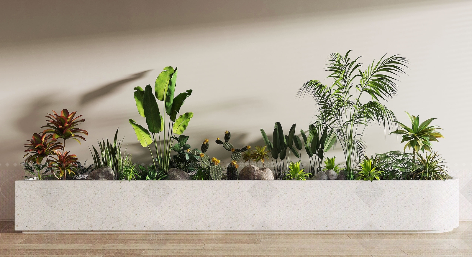 植物堆3D模型下载【ID:1133662421】