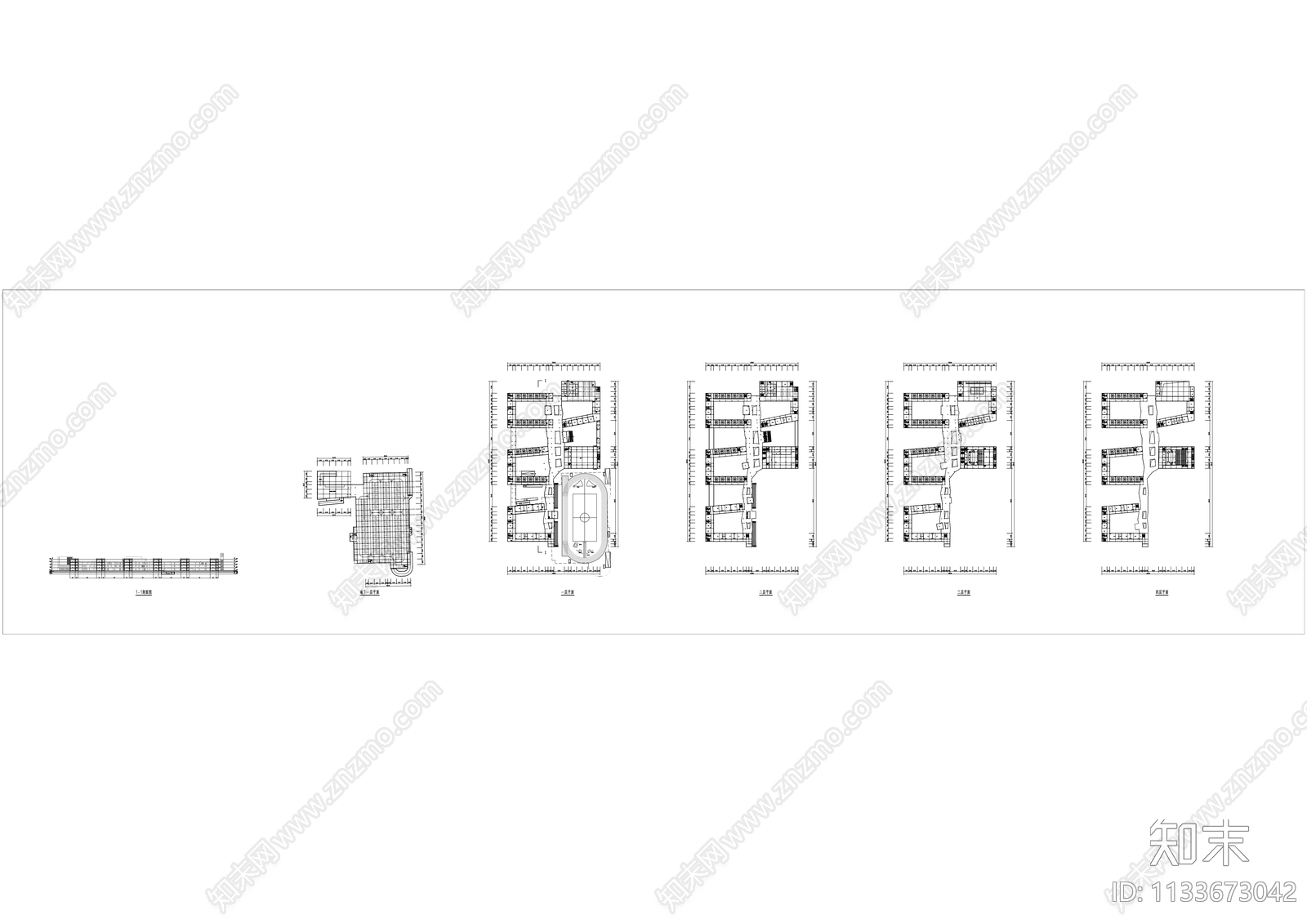 学校总平面图施工图下载【ID:1133673042】