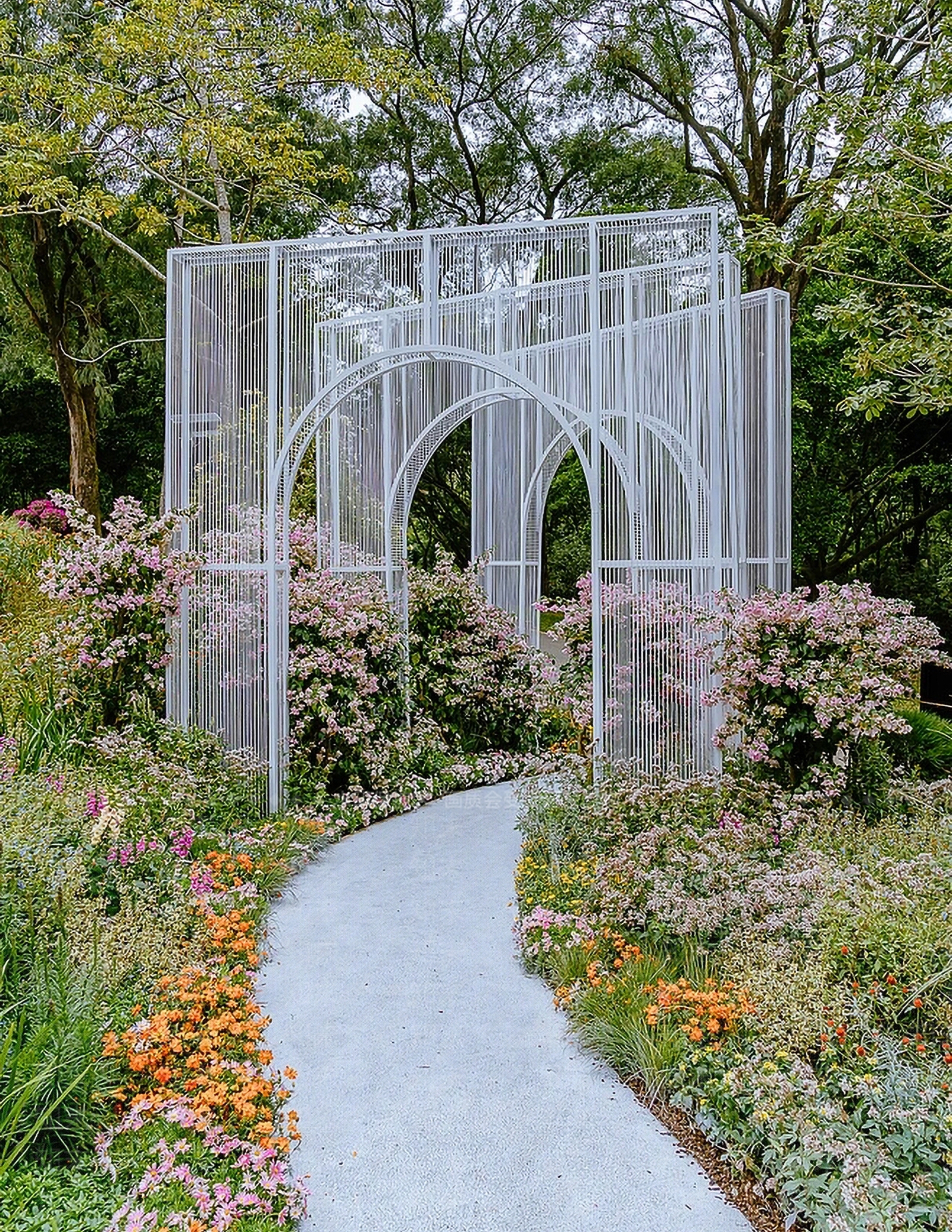 现代公园艺术装置SU模型下载【ID:1133675913】