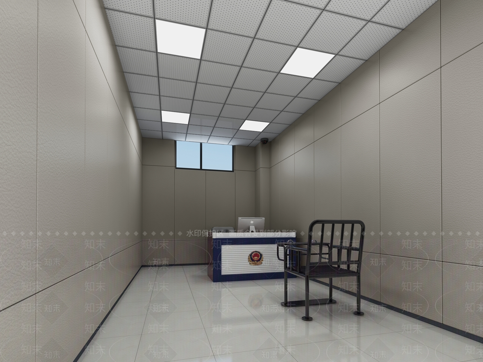现代询问室3D模型下载【ID:1133686846】