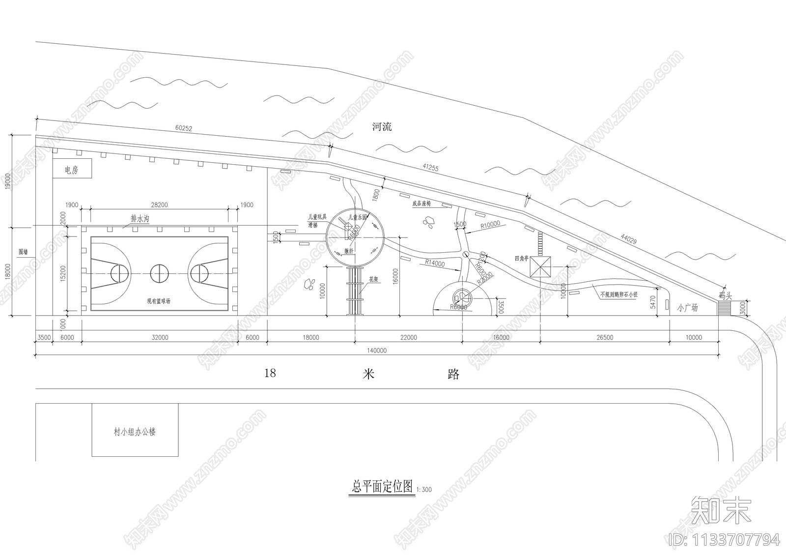 儿童乐园口袋公园设计图cad施工图下载【ID:1133707794】