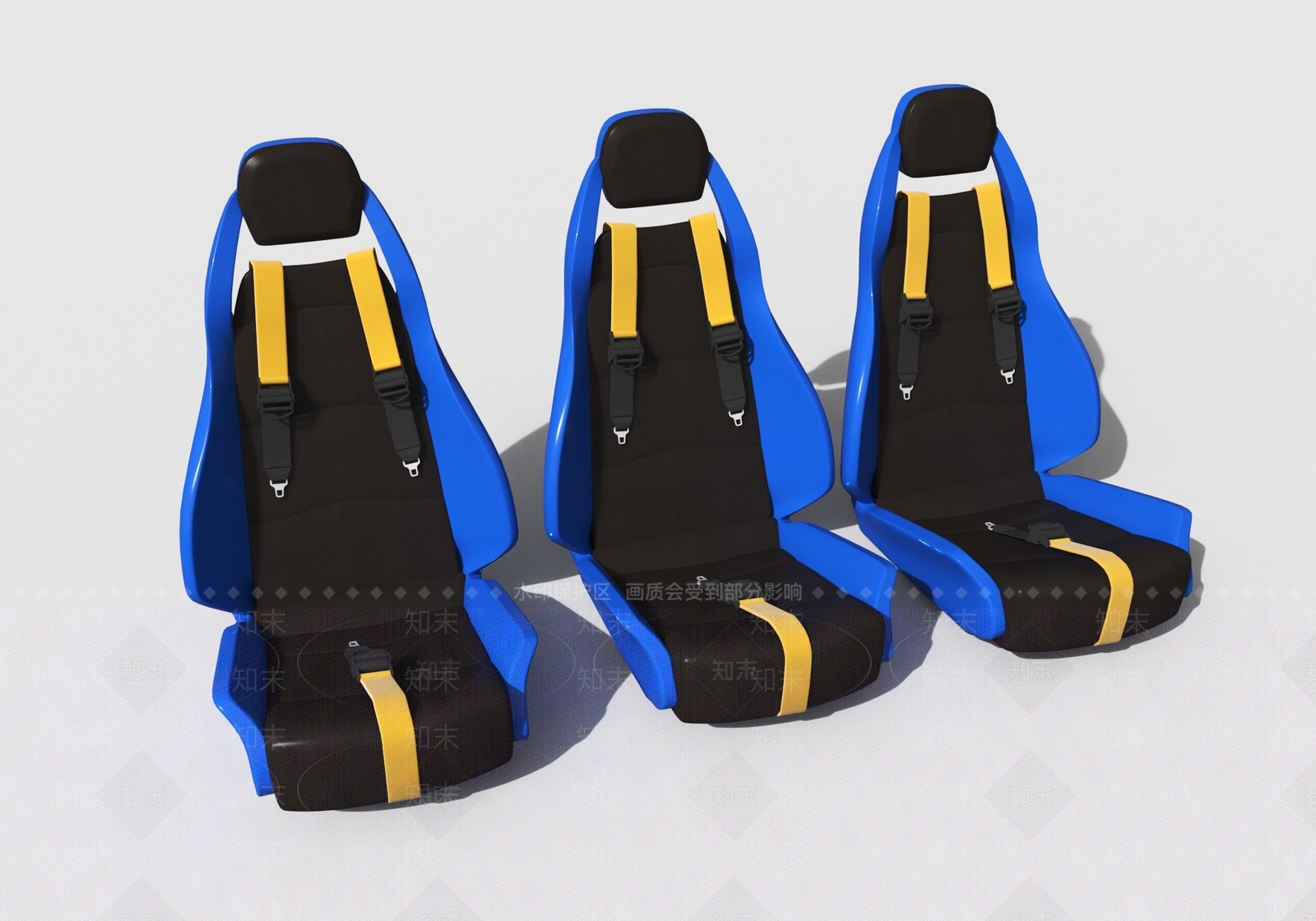 现代汽车座椅3D模型下载【ID:1133713480】