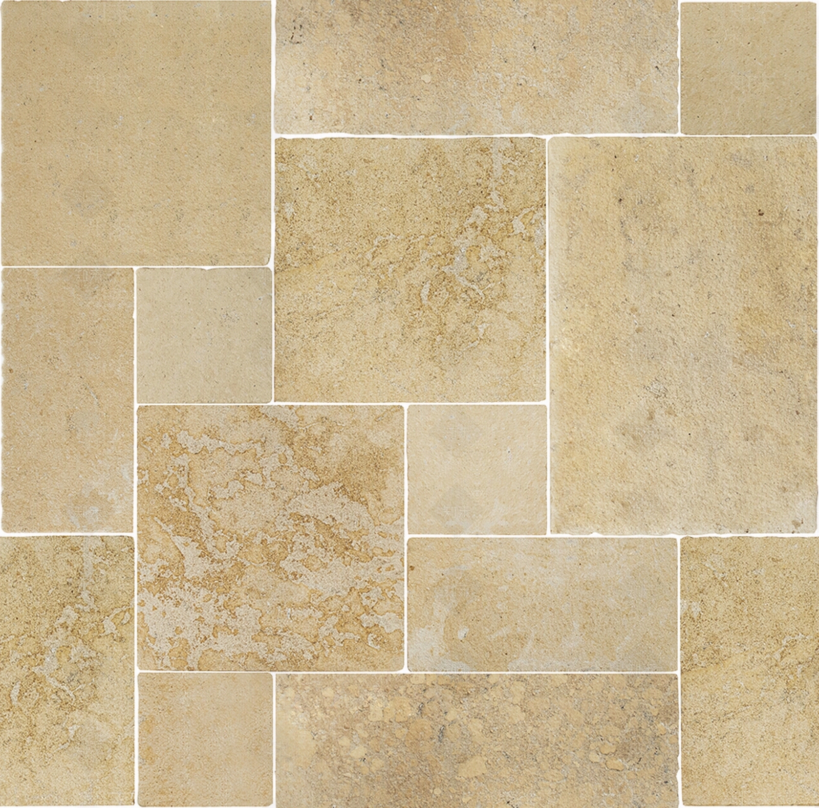 黄色错拼仿古砖贴图下载【ID:1133719317】