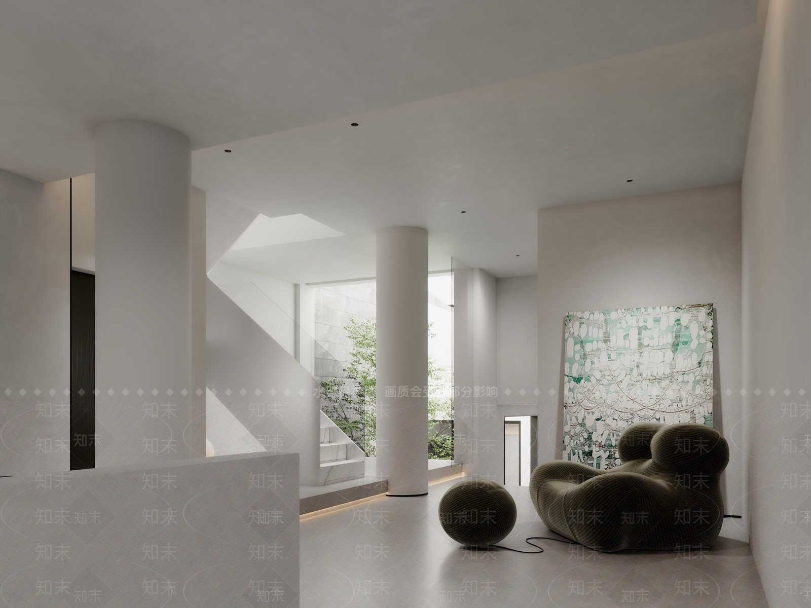 现代地下室家居健身房3D模型下载【ID:1133722140】