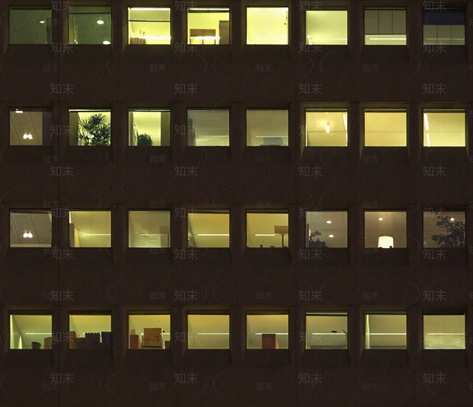 现代窗户夜景贴图下载【ID:1133807288】