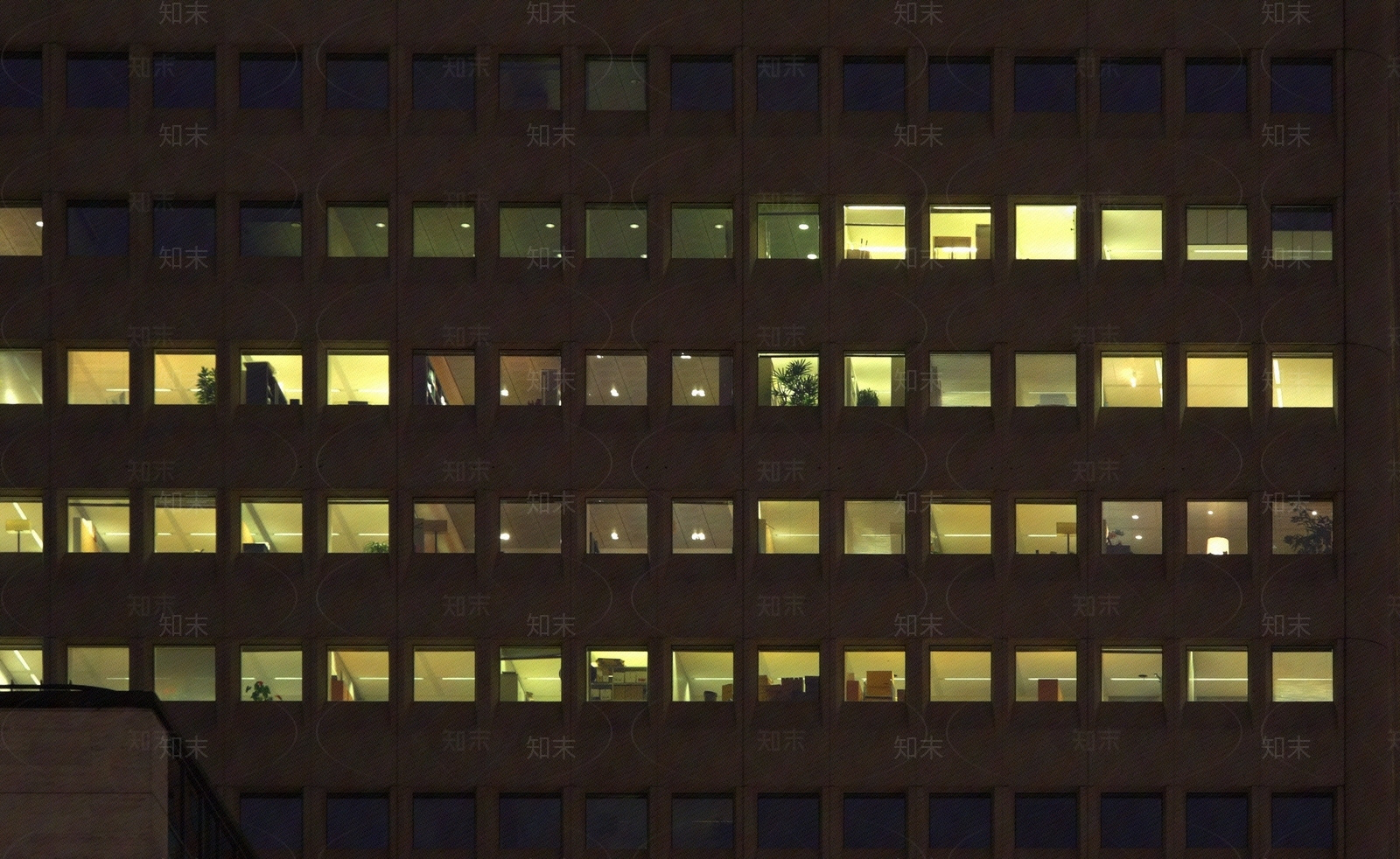 现代窗户夜景贴图下载【ID:1133807595】