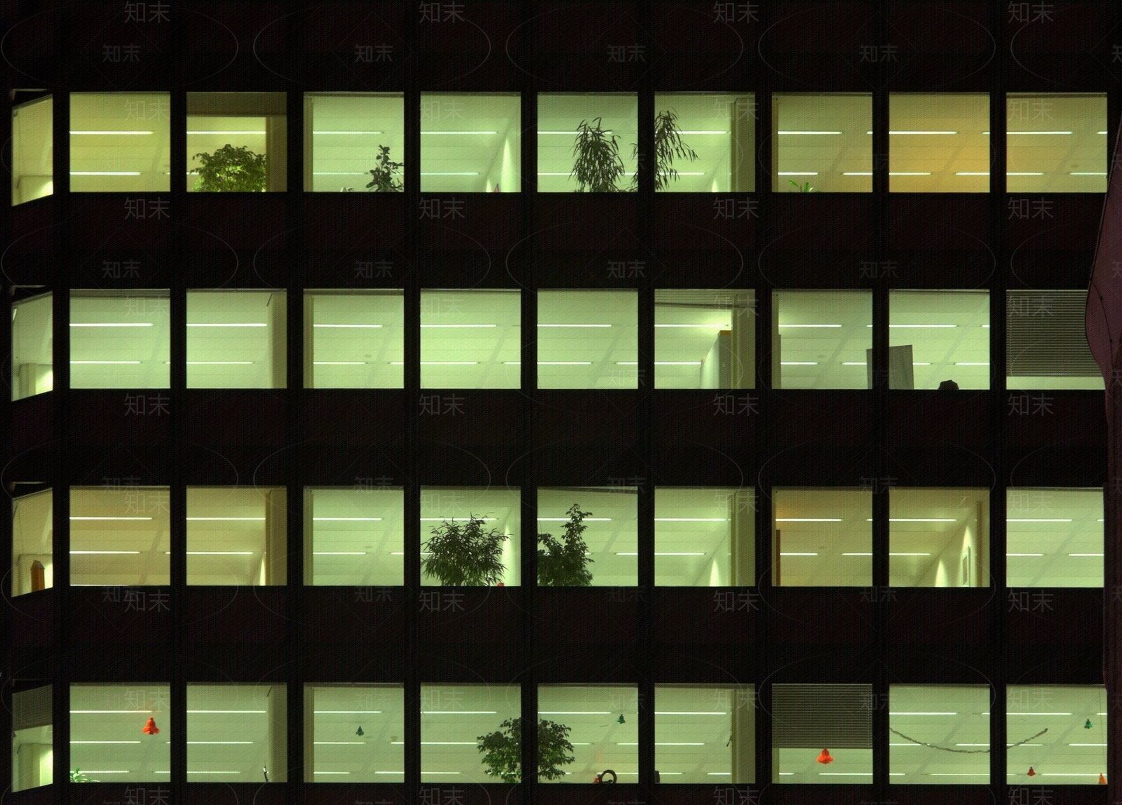 现代窗户夜景贴图下载【ID:1133811519】