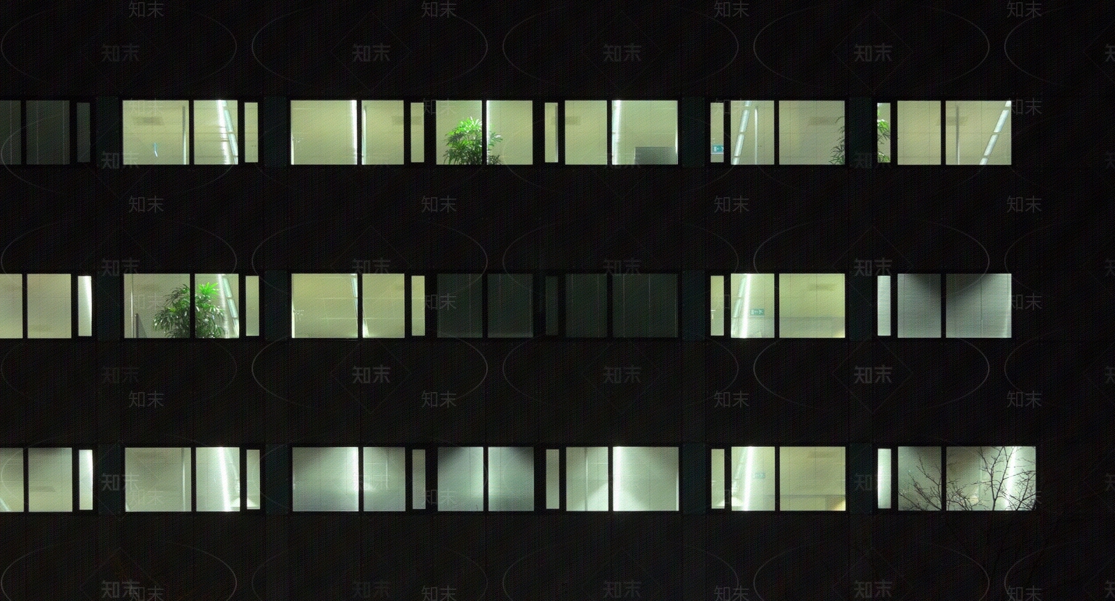 现代窗户夜景贴图下载【ID:1133811798】