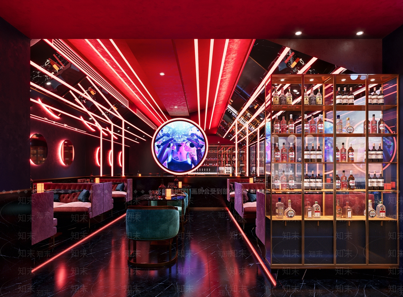 现代酒吧3D模型下载【ID:1133830736】