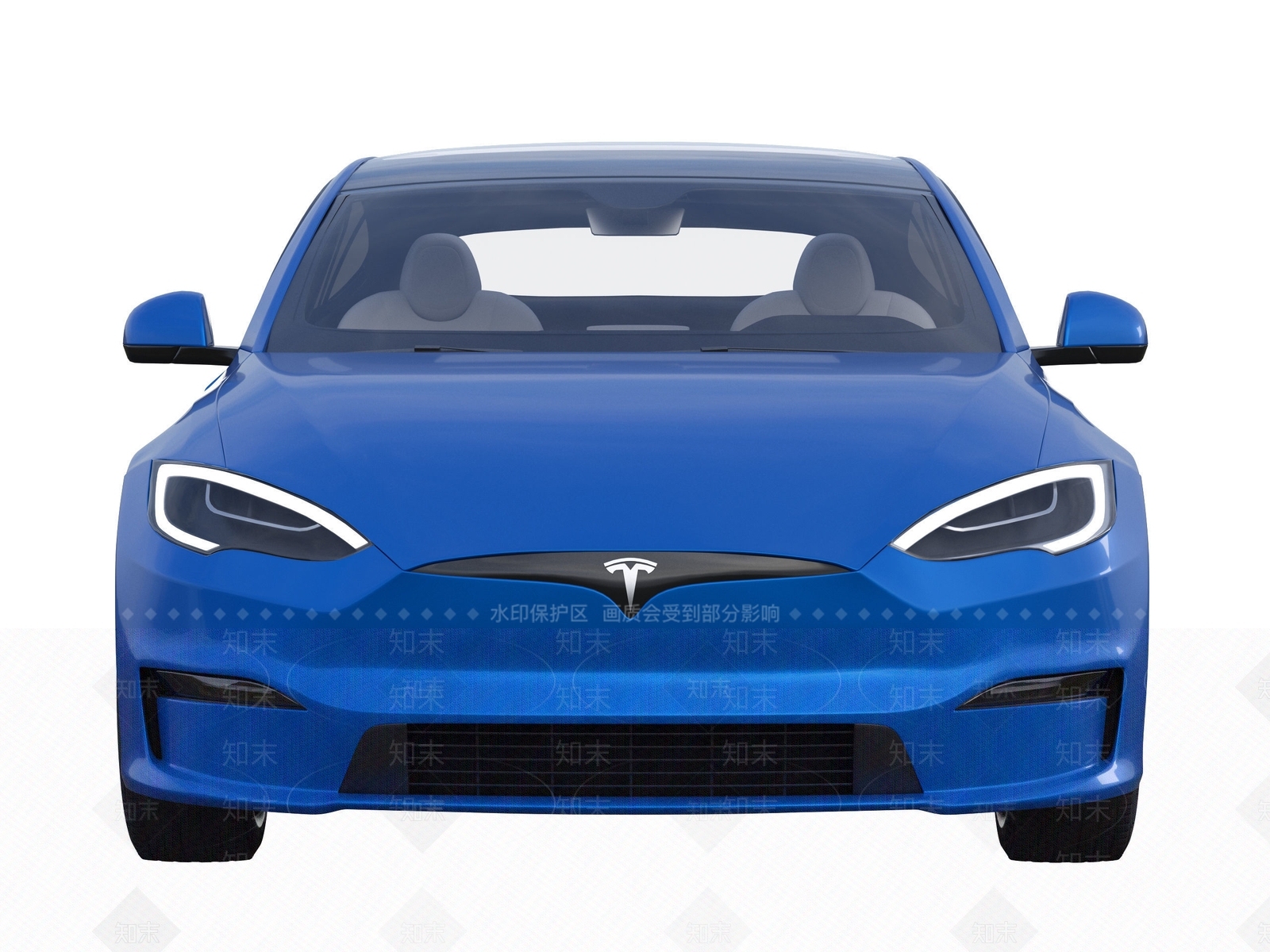 特斯拉电动汽车3D模型下载【ID:1133854408】