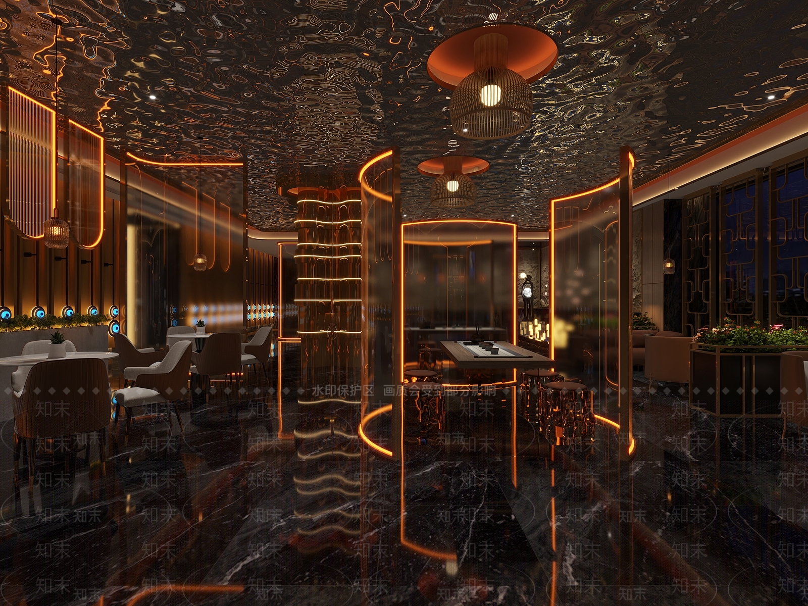 现代酒吧3D模型下载【ID:1133888552】