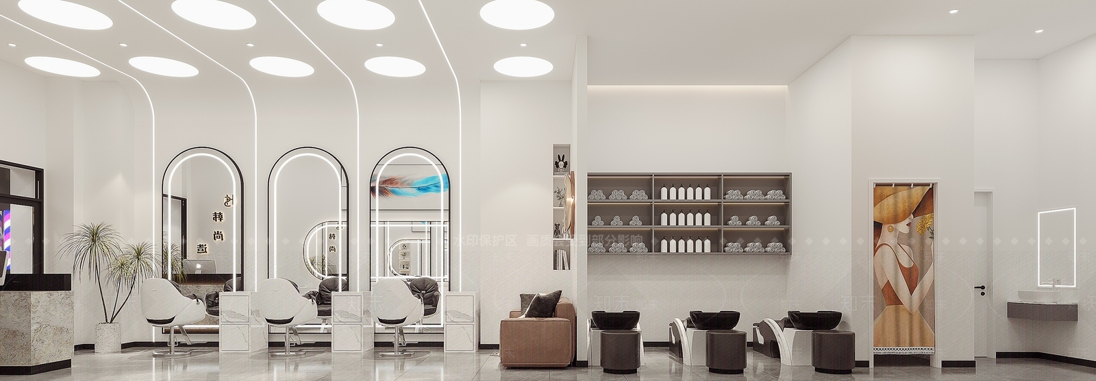 现代理发店3D模型下载【ID:1133911336】