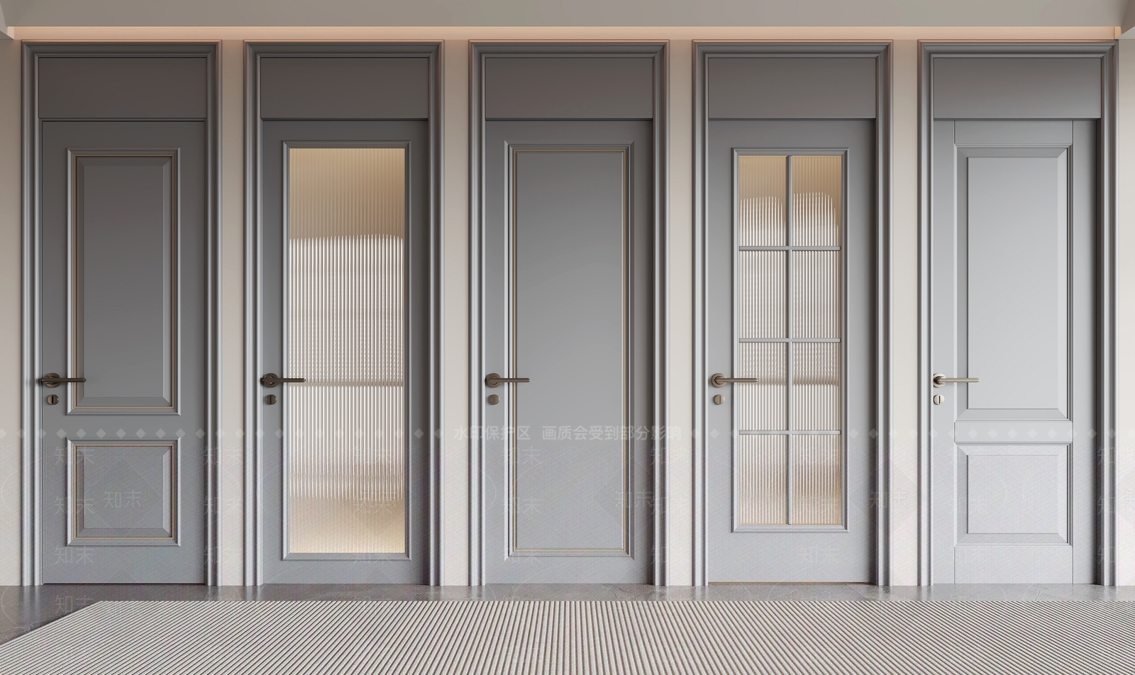 简欧通顶门3D模型下载【ID:1133964444】