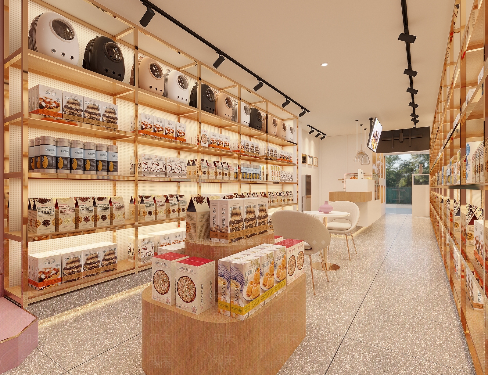现代宠物店3D模型下载【ID:1133967926】