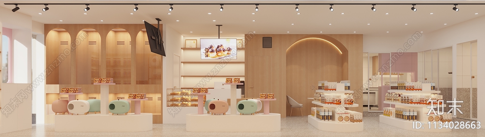 现代宠物店3D模型下载【ID:1134028663】