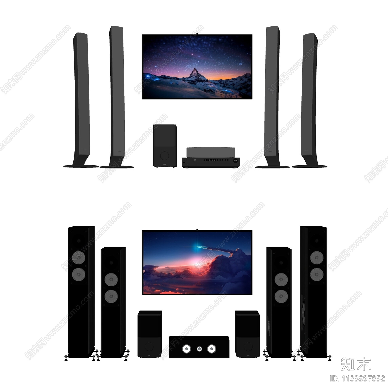 音响SU模型下载【ID:1133997852】