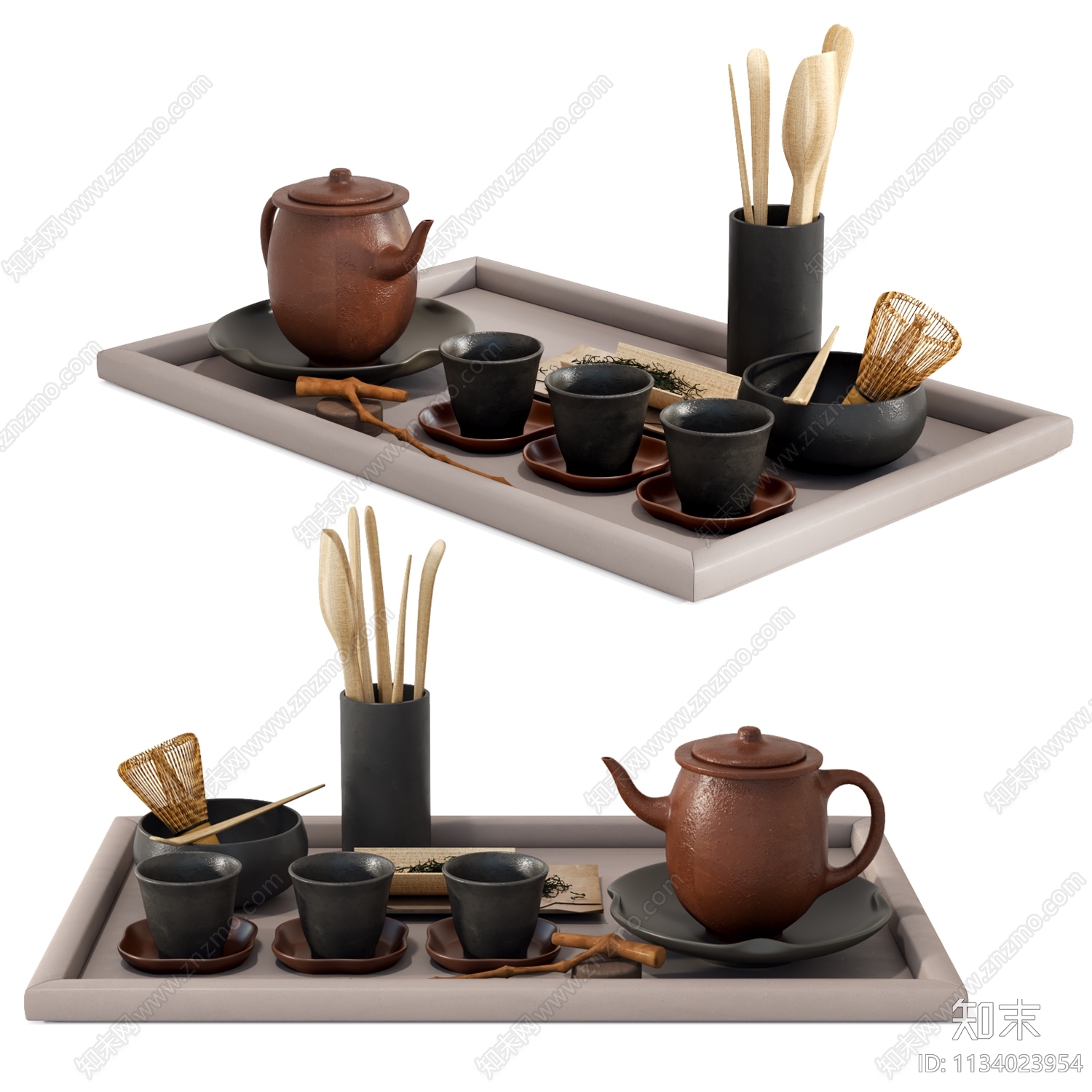 茶具SU模型下载【ID:1134023954】