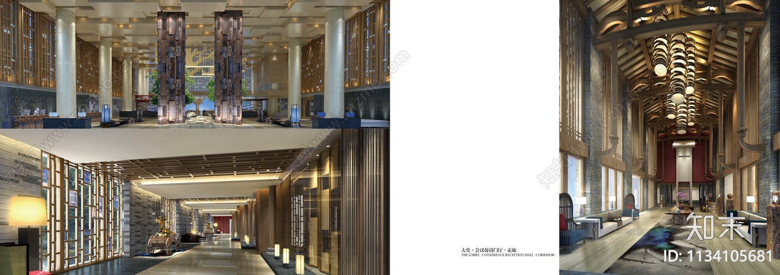 皇冠假日酒店效果图cad施工图下载【ID:1134105681】
