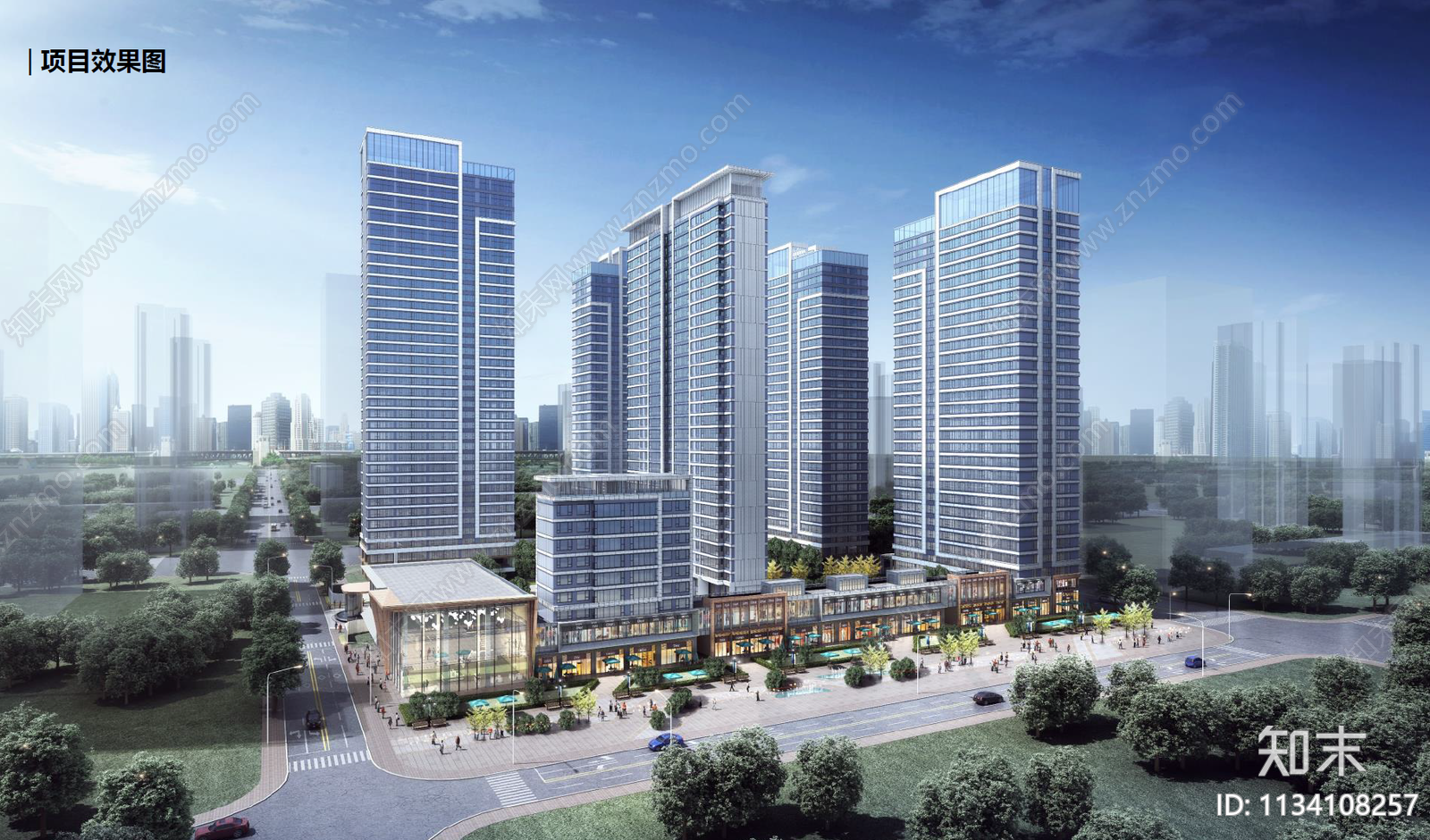 东航昆明巫家坝A4A12地块建筑方案文本下载【ID:1134108257】
