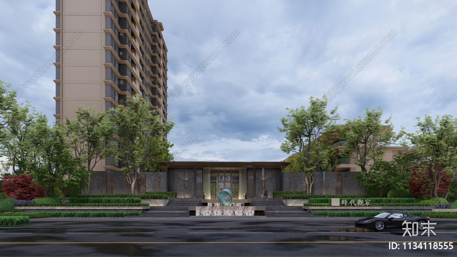 成都华润玺宸上院大区景观方案文本下载【ID:1134118555】_【知末方案文本库】