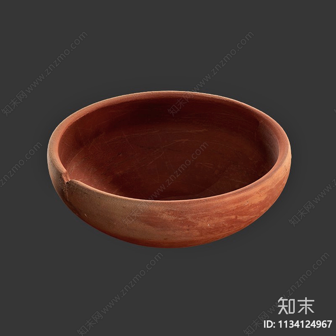 现代陶器装饰艺术摆件3D模型下载【ID:1134124967】